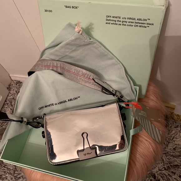 ❌SOLD ❌ Off-White Virgil Abloh Mirror Flap Bag - Picture 3 of 8